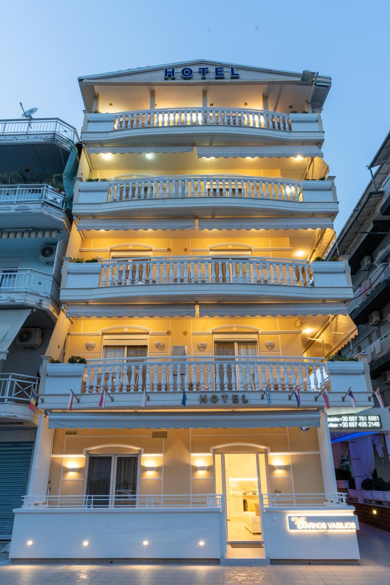 Villa Vasilios Exarhos Paralía Exterior foto