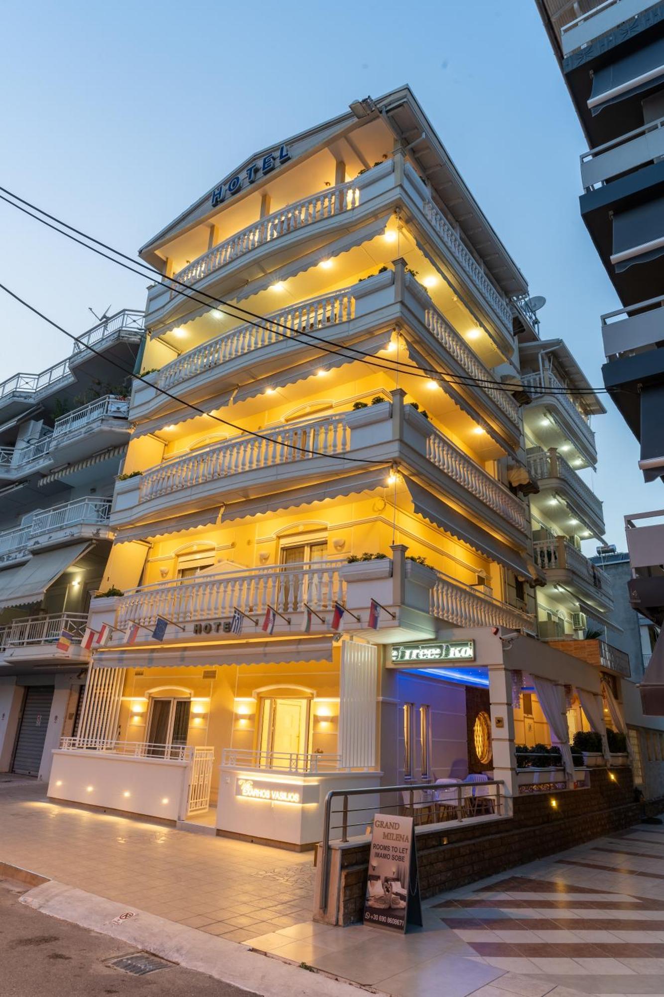 Villa Vasilios Exarhos Paralía Exterior foto